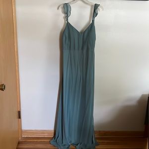 Birdy Grey Bridesmaid dress, size XL, sea glass